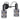 Lámpara de pared Inger 2L de Keter Lighting E27 H 27,0 cm