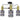 Lámpara de pared Inger 3L de Keter Lighting, E27, altura 39,0 cm