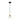 Prahas Colgante Rondel 3xE14 Max.40W Negro/PVC negro/Blanco