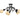 Lámpara de techo Keter Lighting Rumba 5L E27 H 25,0 cm