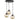 Keter Lighting Ambre Lámpara colgante 3L E27 Al. 120.0cm