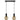 Lámpara colgante lineal Keter Lighting Jantar 2L E27 H 120,0 cm