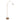 Steinhauer Zodiac 1L lámpara de pie bronce LED, Al. 185cm