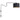 Anne Light & Home Line Aplique abatible 1L negro E27