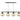Lámpara colgante lineal Keter Lighting Amarus 4L E27 H 100,0 cm