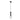 Lámpara colgante Keter Lighting Verbum 1L E27 H 120,0 cm