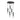 Lámpara colgante Keter Lighting Verbum 5L E27 H 120,0 cm