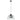 Lámpara colgante Keter Lighting Idago 1L E27 H 120,0 cm