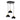 Lámpara colgante Keter Lighting Rea 3L E27 H 120,0 cm