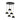 Lámpara colgante Keter Lighting Rea 5L E27 H 120,0 cm