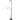 Steinhauer Turound lámpara de pie 2L negro LED, Al. 185cm