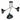 Lámpara de techo Keter Lighting Hermes 3L E27 H 45,0 cm