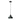 Lámpara colgante Keter Lighting Hebe 1L E27 H 120,0 cm