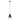 Steinhauer Puddle Lámpara colgante 1L cristal gris E27, D 25cm