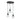 Lámpara colgante Keter Lighting Lacrima 3L E27 H 120,0 cm