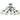 Lámpara de techo Keter Lighting Evie 5L E27 H 32,0 cm