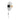 Britop Lighting Antonella 1L aplique de pared E27, D 45cm