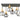 Lámpara de techo Keter Lighting Soma 6L E27 H 40,0 cm