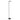 Steinhauer Turound lámpara de pie 1L negro LED, Al. 187cm