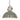Mexlite Gearwood Lámpara colgante 1L metal verde E27, D 50cm