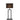 PR Home Lámpara de mesa Rod 1L E27 Al. 47cm