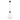 Steinhauer Distant Nervous 1L colgante cristal blanco E27