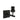 Steinhauer Rod 1L Aplique de pared base metal negro E27