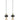 Lámpara de techo monorraíl Keter Lighting Unica 2L E27 H 120,0 cm