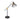 Anne Light & Home Dunbar Lámpara de mesa lectura 1L oro negro E27