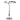 Lámpara de mesa LED Näve Loop Line altura: 38 cm
