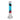 Mexlite Volcan Sobremesa 1L azul E14/R39
