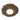 Anne Light & Home Aura Plafón empotrable 1L madera clara LED