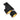 Mexlite Foco de techo Ornoir 2L metal negro E14
