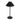 Steinhauer Ancilla lámpara de mesa LED negra, Al. 31cm