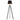 Argon Aster Lámpara de pie 1L E27 Al. 150cm