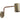 PR Home Nora Aplique de pared 1L E27 Al. 25cm