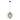 Anne Light & Home Muoversi 1L lámpara colgante madera clara D 45cm