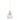 Mexlite Grazio 1L Lámpara colgante cristal latón E14, D 18cm