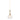 Mexlite Grazio 1L Lámpara colgante cristal latón E14, D 14cm