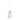 Mexlite Grazio Lámpara colgante 1L cristal latón E14, D 10cm