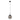 Steinhauer Bollique 1L lámpara colgante vidrio ahumado E27, D 30cm