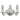 Aplique de pared Lemir Cereus 3xE14 acero/zamak mate