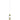 Keter Lighting Lámpara colgante Unica 1L E27 Al. 120.0cm