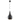 Lámpara colgante Argon Santana 1L E27 H 120cm