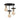 Lámpara de techo Keter Lighting Saturn 3L E27 H 30,0 cm