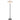Lámpara de pie Argon Troy 1L E27 Al. 154cm