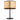 Lámpara de mesa Argon Karin 1L E27 Al. 44cm