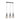 Lámpara colgante lineal Keter Lighting Lex 3L E27 H 120,0 cm
