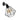 Lámpara de pared Foskal 1L de Keter Lighting E27 H 25,0 cm