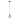 Lámpara colgante Foskal 1L de Keter Lighting, E27, altura 120,0 cm